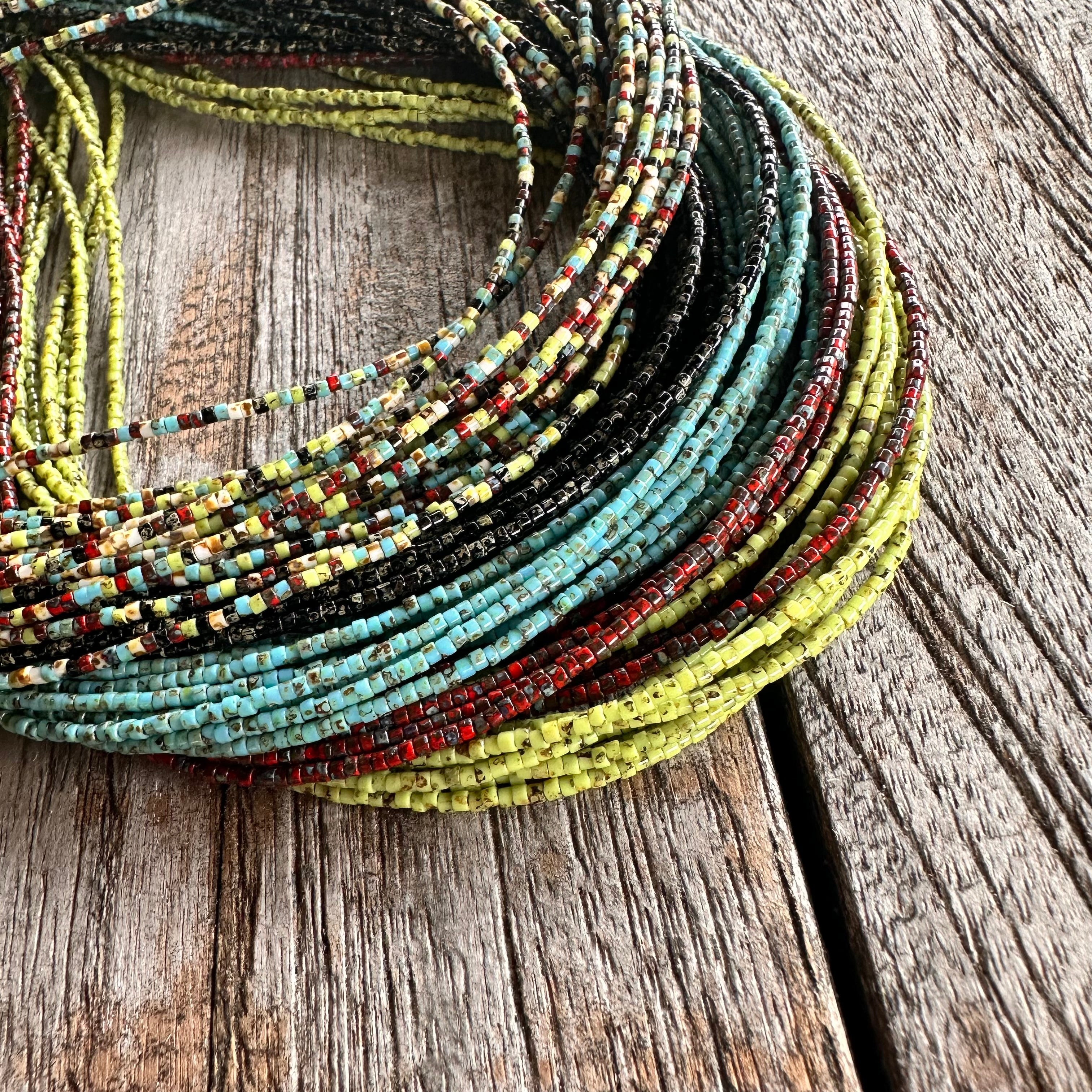 Minimalist Seed Bead Necklace