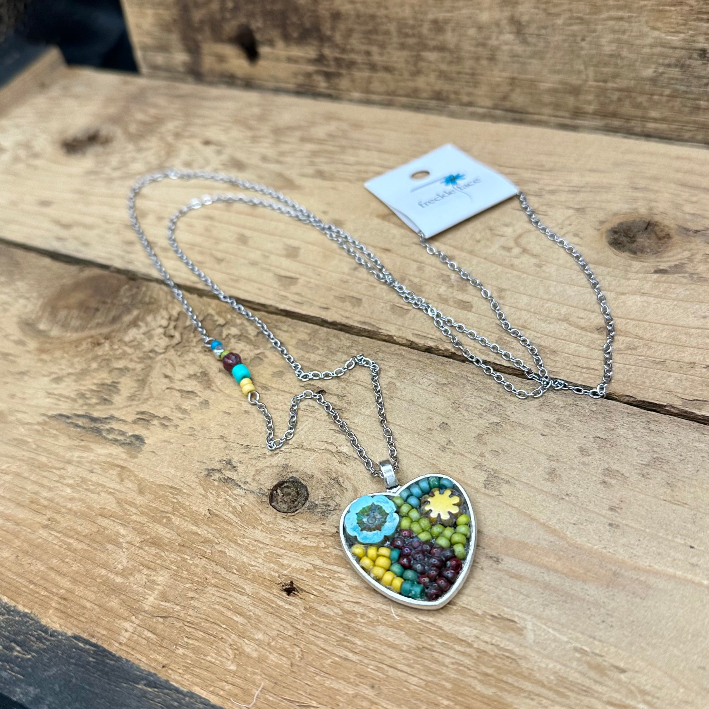 One of a Kind Mosaic Necklace