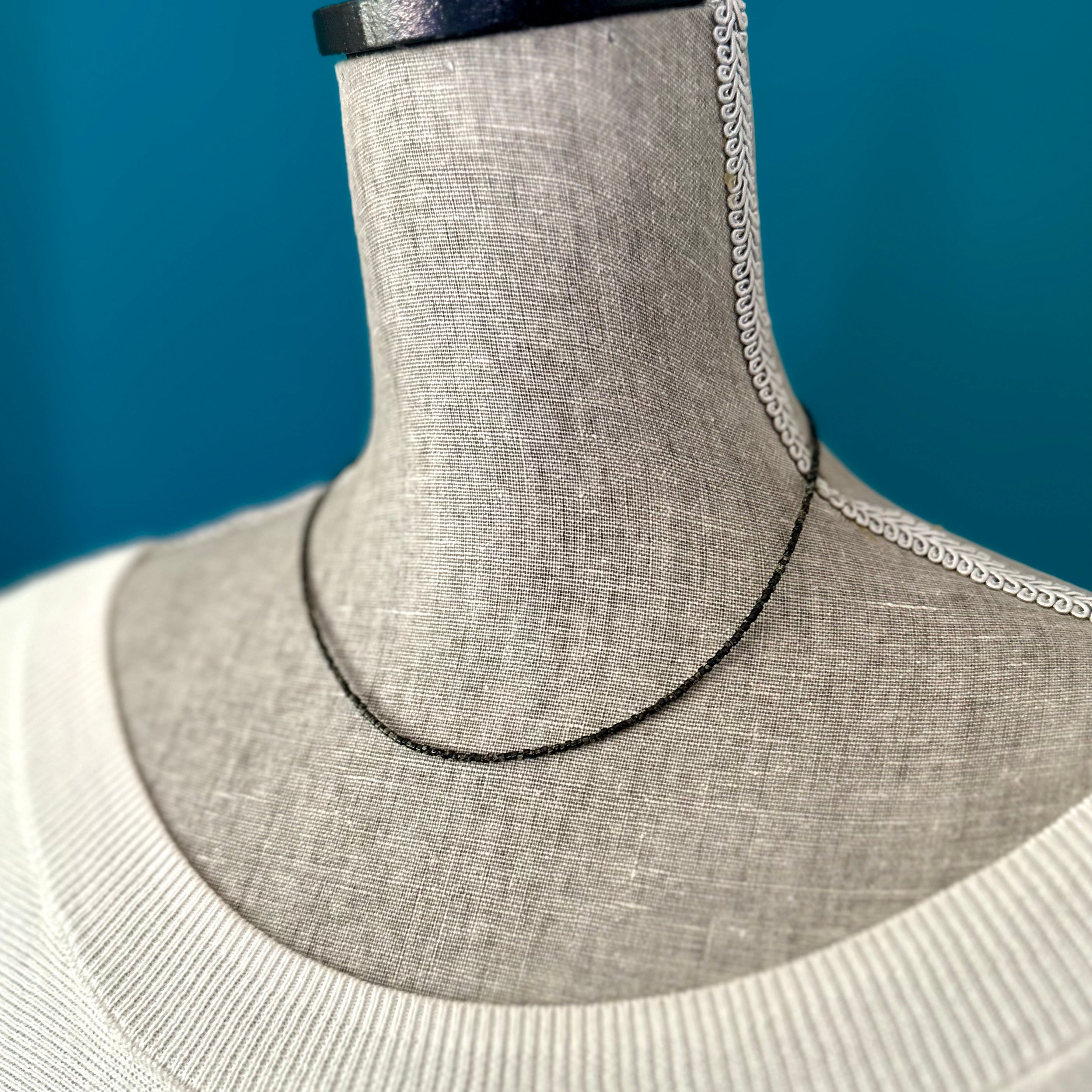 Minimalist Seed Bead Necklace