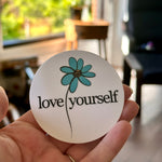 Love Yourself Vinyl Sticker