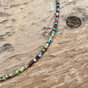 Minimalist Seed Bead Necklace