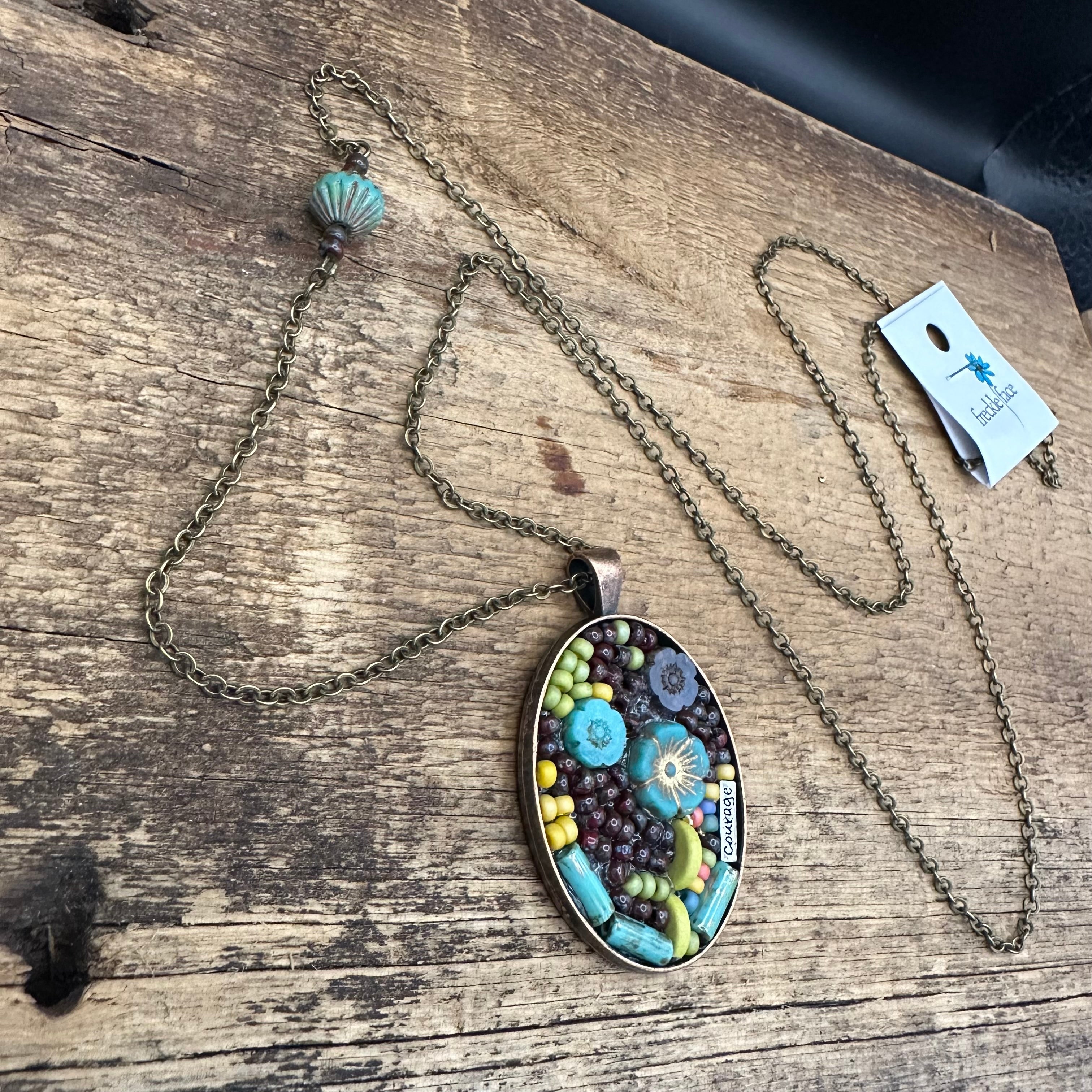 One of a Kind Mosaic Necklace