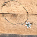 Mosaic Seed Bead Necklace