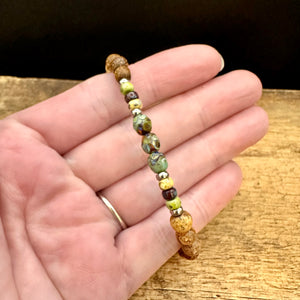 Boho Beaded 6mm Bracelet