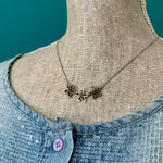 Flower Blossom Short Necklace