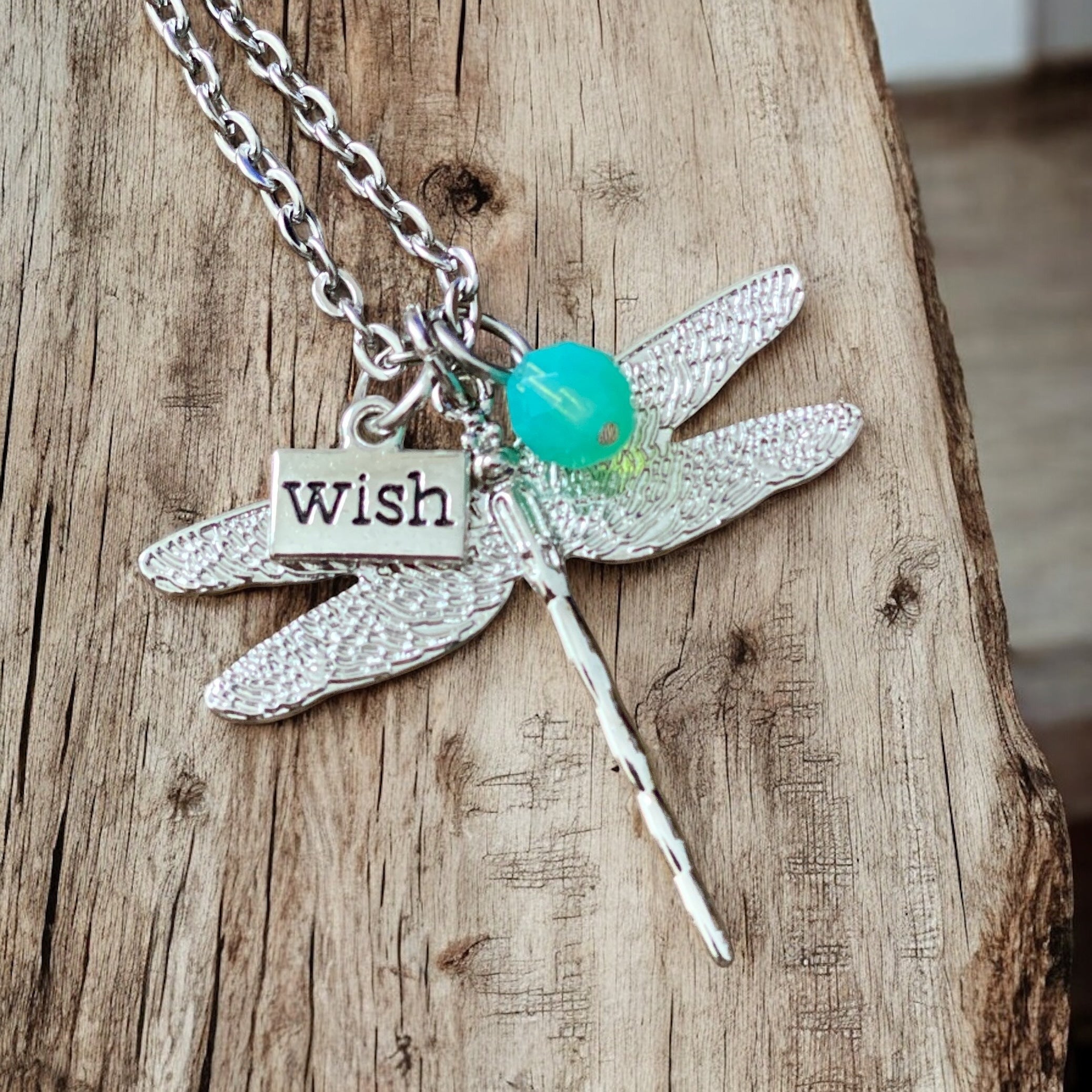 Dragonfly Wish Necklace