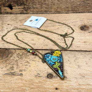 One of a Kind Mosaic Necklace