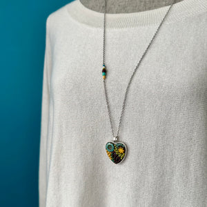 One of a Kind Mosaic Necklace