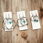 Twisted Hoop Lightweight Earrings