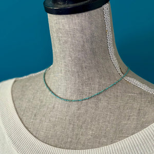 Minimalist Seed Bead Necklace