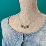 Flower Blossom Short Necklace