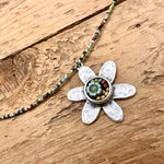 Mosaic Seed Bead Necklace