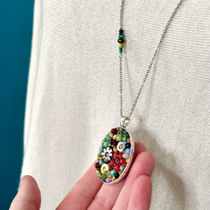 One of a Kind Mosaic Necklace