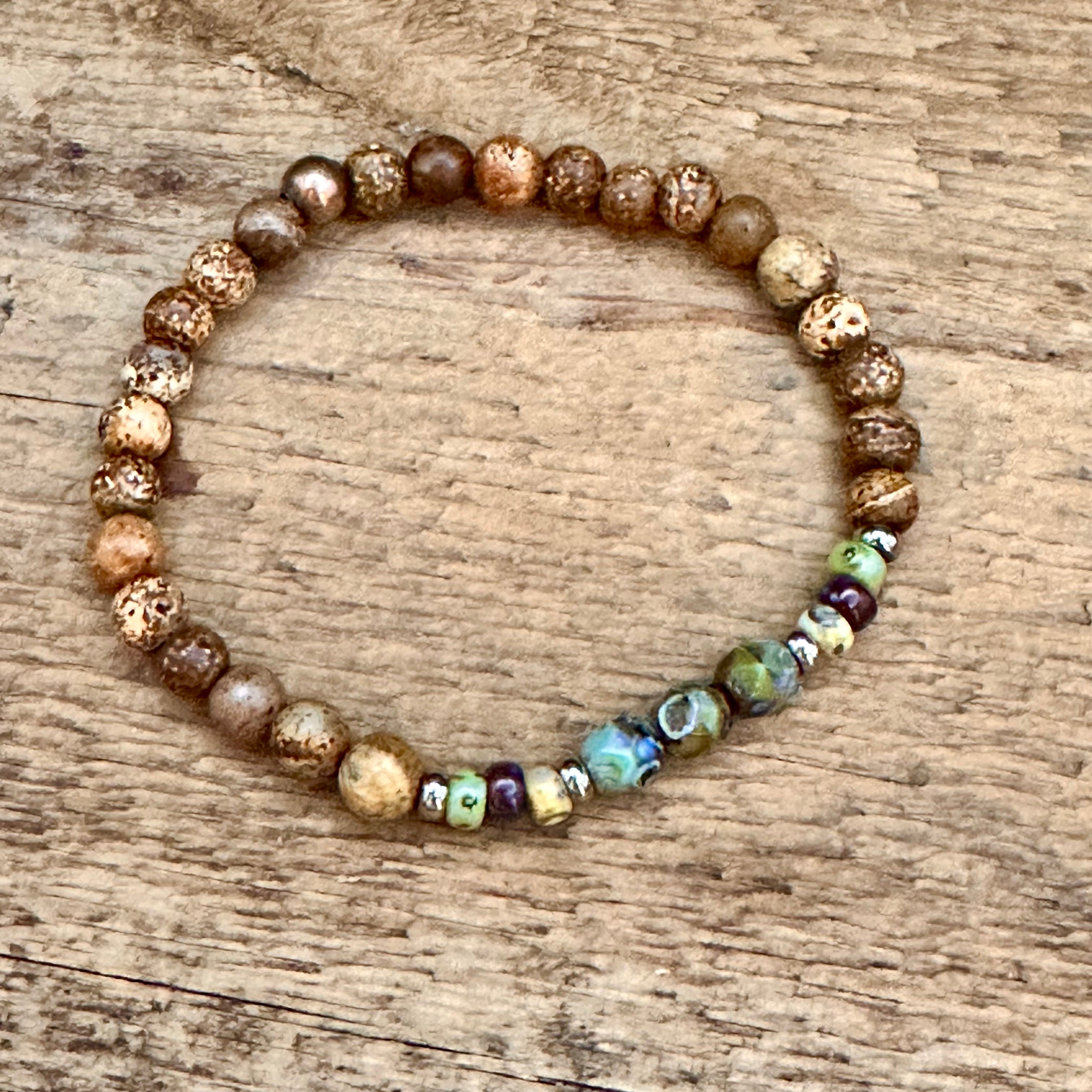 Boho Beaded 6mm Bracelet