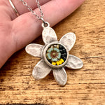 One of a Kind Mosaic Adjustable Necklace