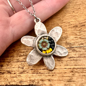 One of a Kind Mosaic Necklace