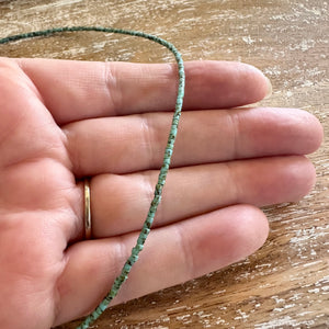 Minimalist Seed Bead Necklace