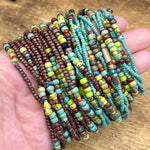 Boho TIny Beaded Bracelet