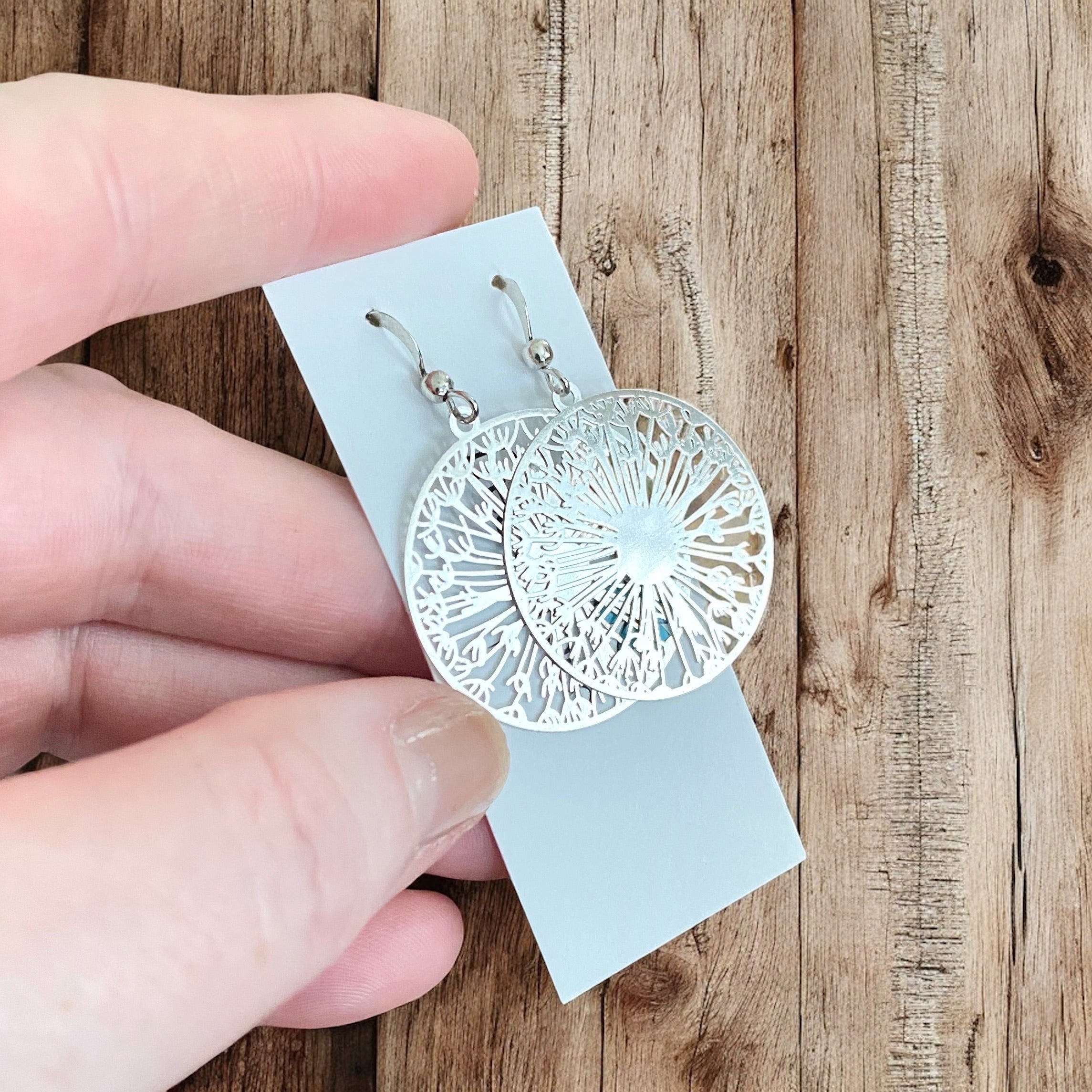 Lightweight Dandelion Wish Earrings