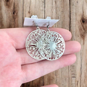 Lightweight Dandelion Wish Earrings