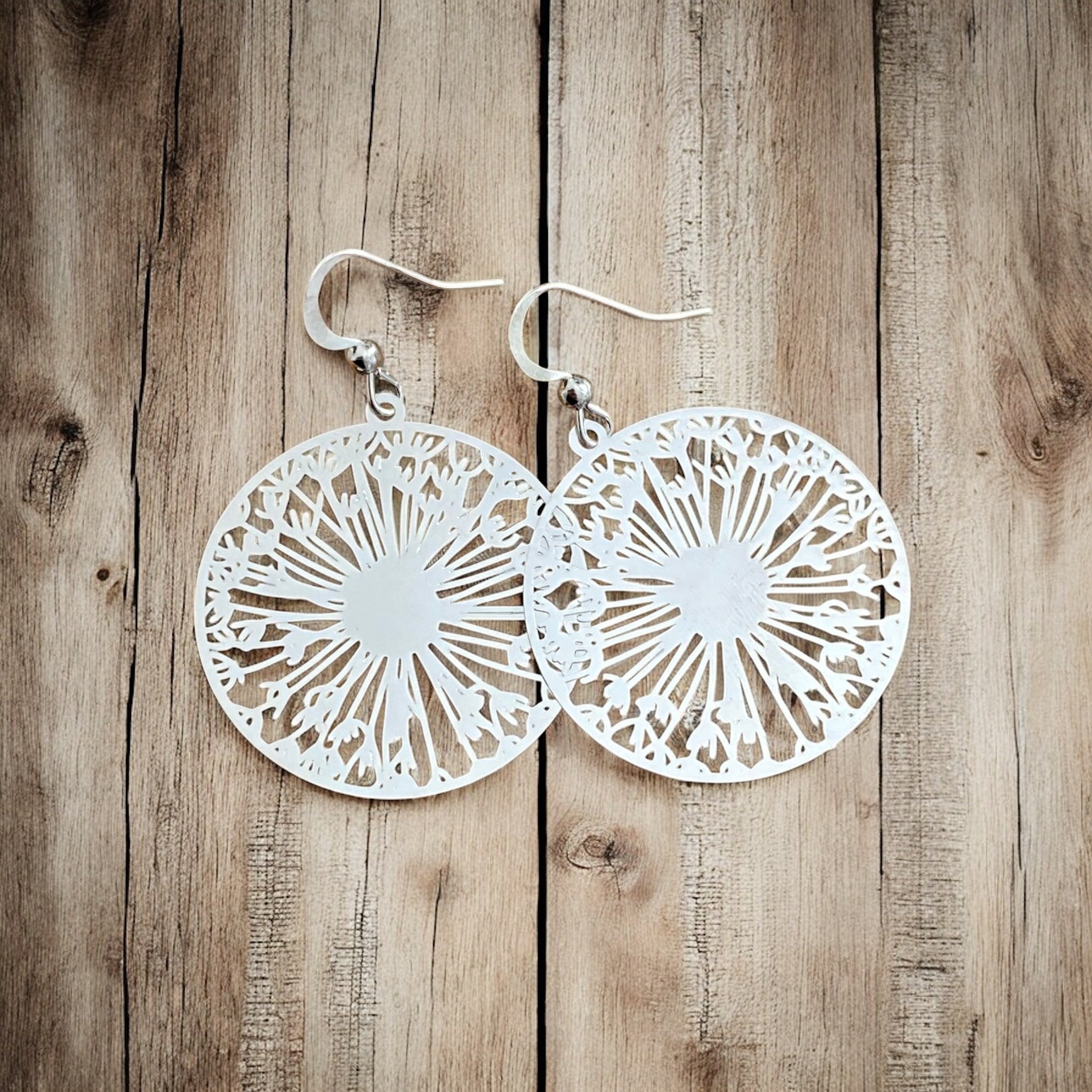 Lightweight Dandelion Wish Earrings