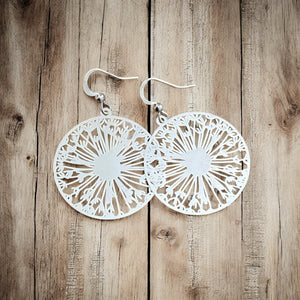 Lightweight Dandelion Wish Earrings