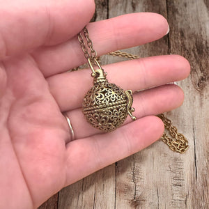 Essential Oil Diffuser Locket Necklace