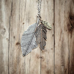 Feather Lovers Necklace