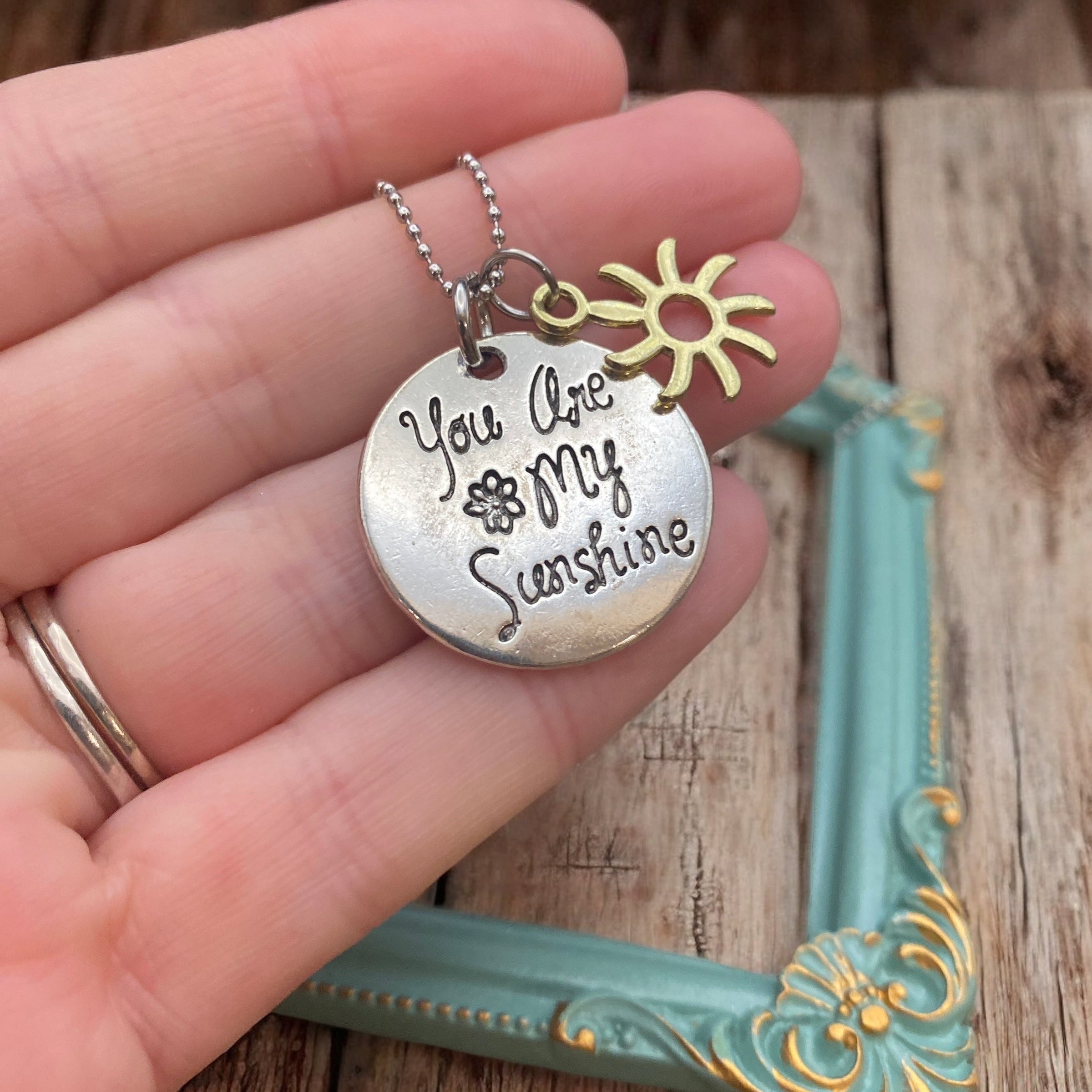 You are my Sunshine Necklace