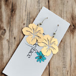 Hibiscus Flower Earrings