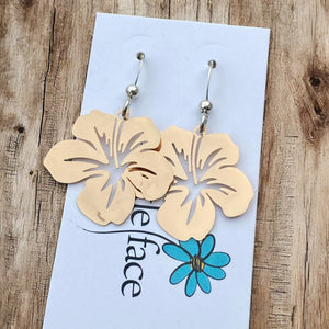 Hibiscus Flower Earrings