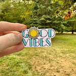 Iron On Patches - Good Vibes