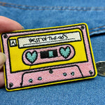 Iron On Patches - Cassette Tape Best of the 90’s