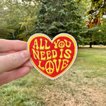 Iron On Patches - All You Need is Love