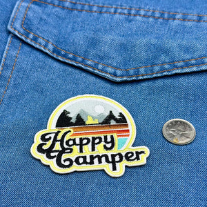 Iron On Patches - Happy Camper