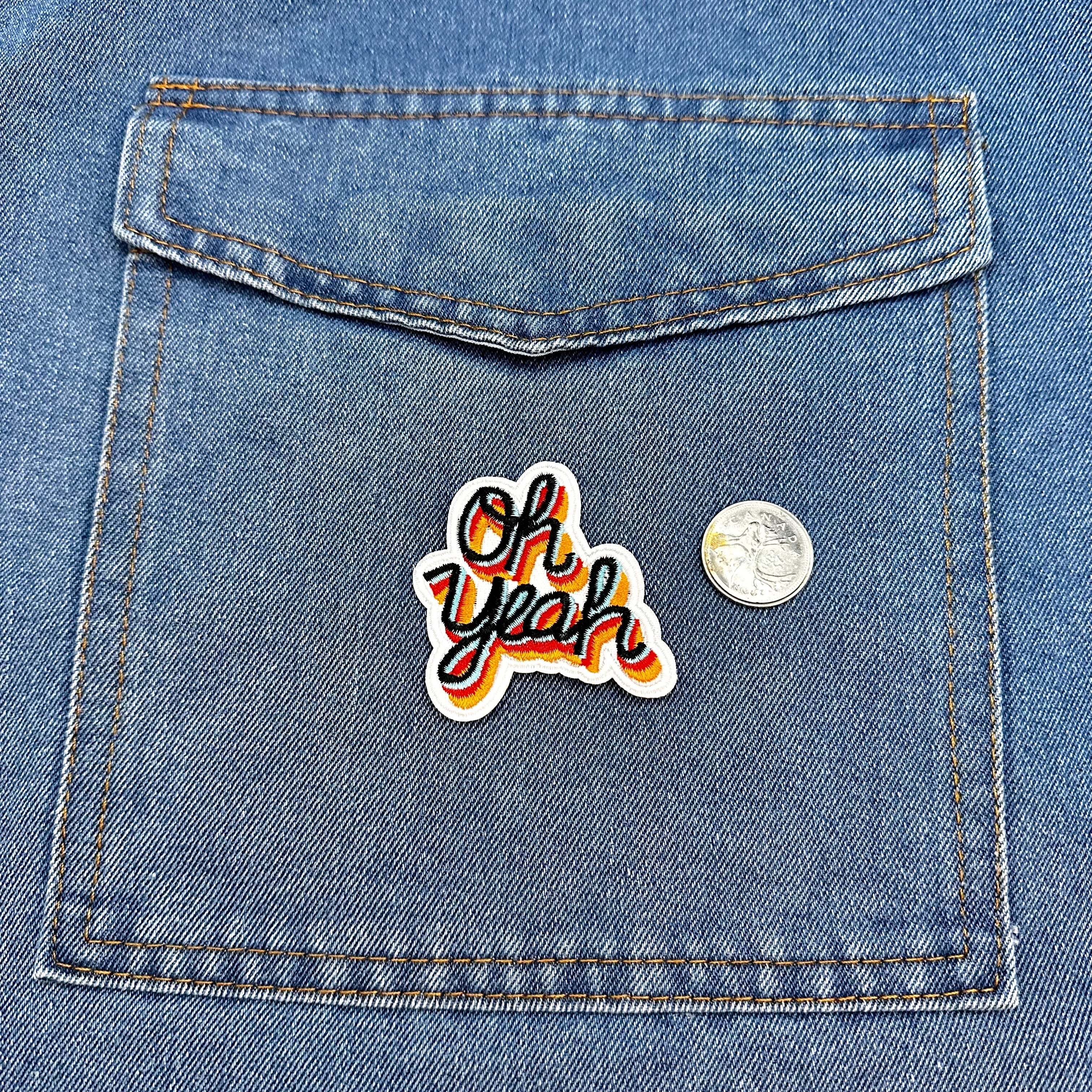 Iron On Patches - Oh Yeah