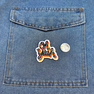 Iron On Patches - Oh Yeah
