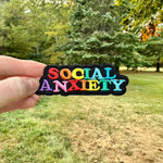 Iron On Patches - Social Anxiety