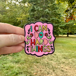 Iron On Patches - I Can Do Hard Things