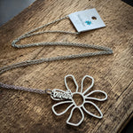 Breathe Flower Long Necklace